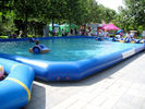 Melhor o encerado do PVC de 0.9mm acima das piscinas infláveis da terra para crianças e os adultos molham o divertimento